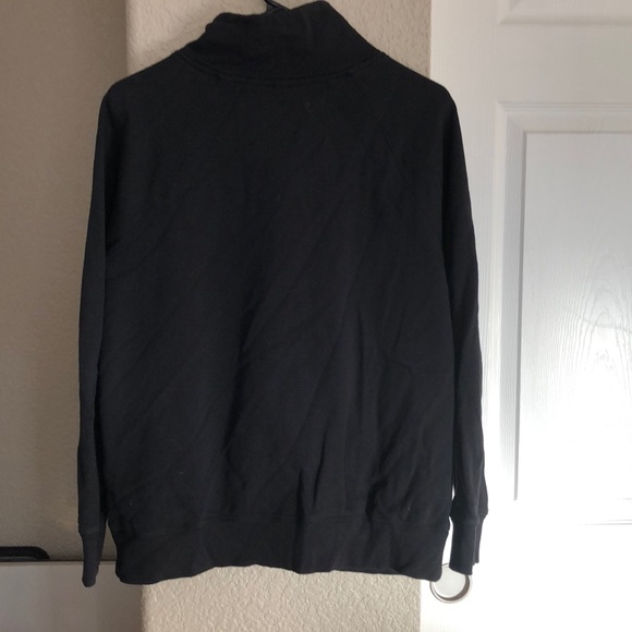 Zella black zip up crew neck - Picture 6 of 6